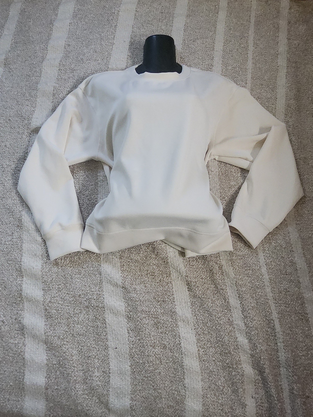 a new day Cream Crewneck Sweatshirt